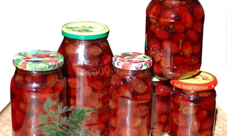 Рецепт маринованные сливы на зиму пряные