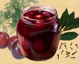 Маринованные сливы на зиму