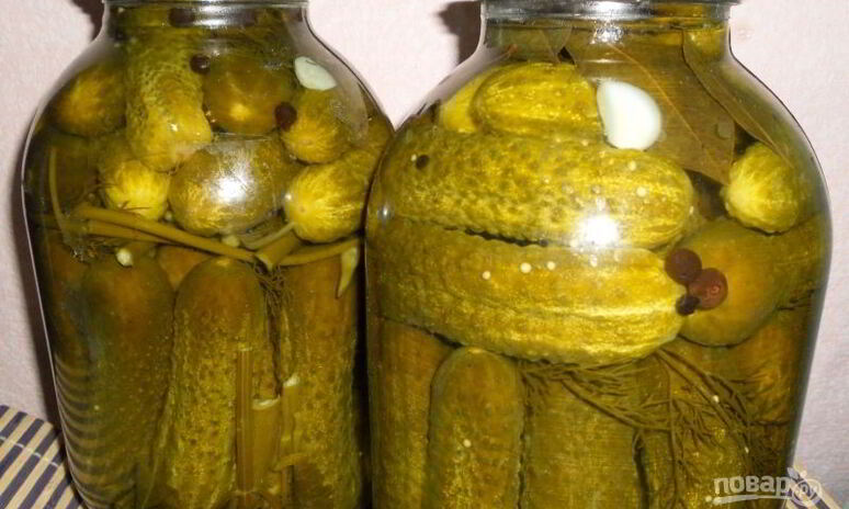 Рецепт маринованные соленые огурцы