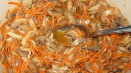 маринованные вешенки по-корейски