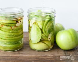 Маринованные зеленые помидоры