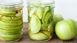 Маринованные зеленые помидоры