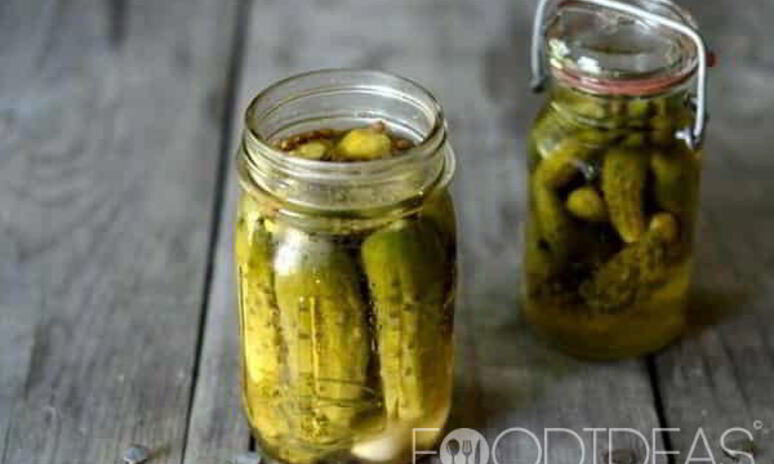 Рецепт огурцы маринованные на зиму хрустящие в банках — на литровую банку