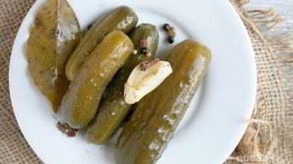 сладкие маринованные огурцы на зиму