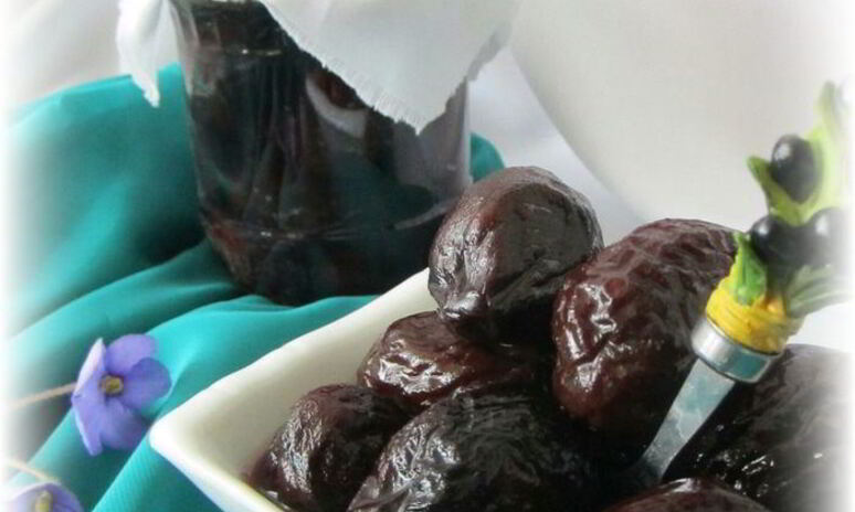 Рецепт слива, маринованная к мясу