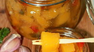 Тыква маринованная