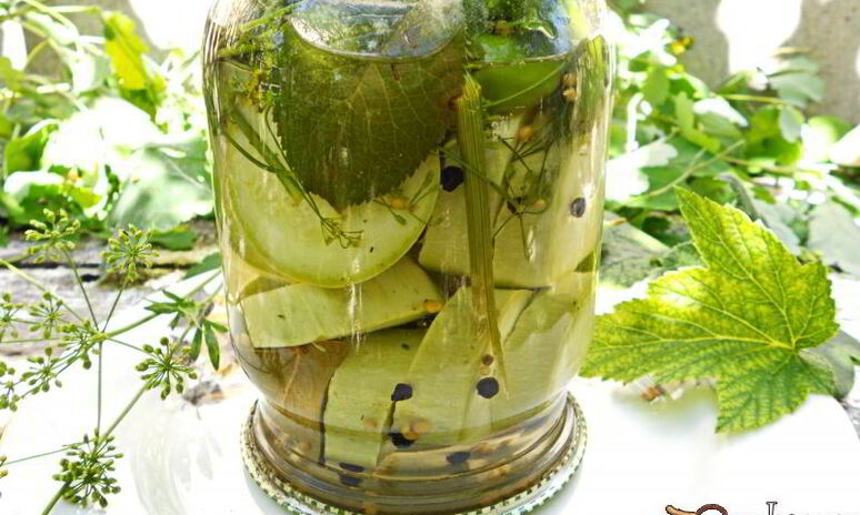 Рецепт вкусные маринованные кабачки на зиму