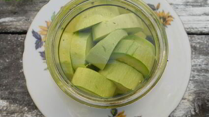 вкусные маринованные кабачки на зиму