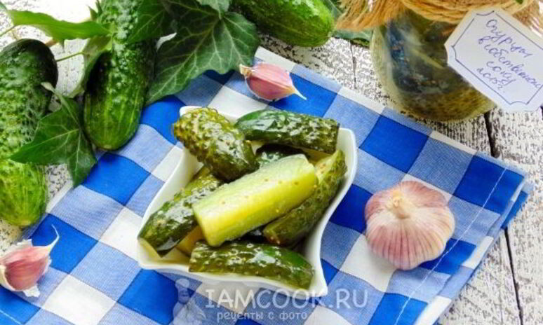 Рецепт огурцы в собственном соку на зиму