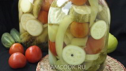 овощное ассорти на зиму