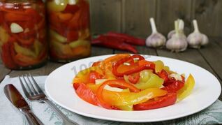 Перец на зиму без стерилизации