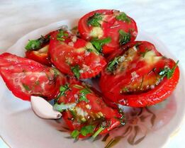 Помидоры по-корейски на зиму без стерилизации