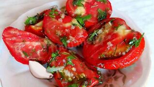 Помидоры по-корейски на зиму без стерилизации