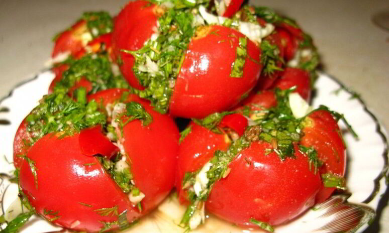 Рецепт помидоры по-корейски на зиму