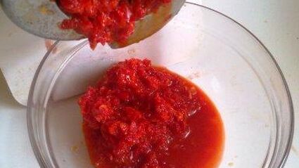 приправа из помидоров и перца болгарского