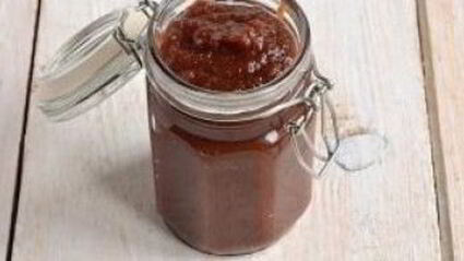 шоколадное яблочное пюре на зиму