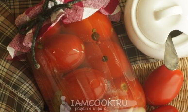 Рецепт сладкие помидоры на зиму