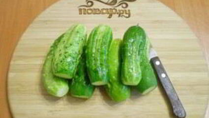 хрустящие малосольные огурчики