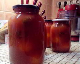 Помидоры в собственном соку