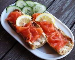 Семга соленая