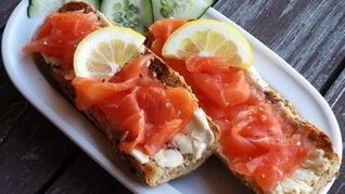 Семга соленая