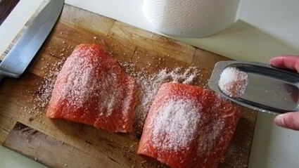 семга соленая