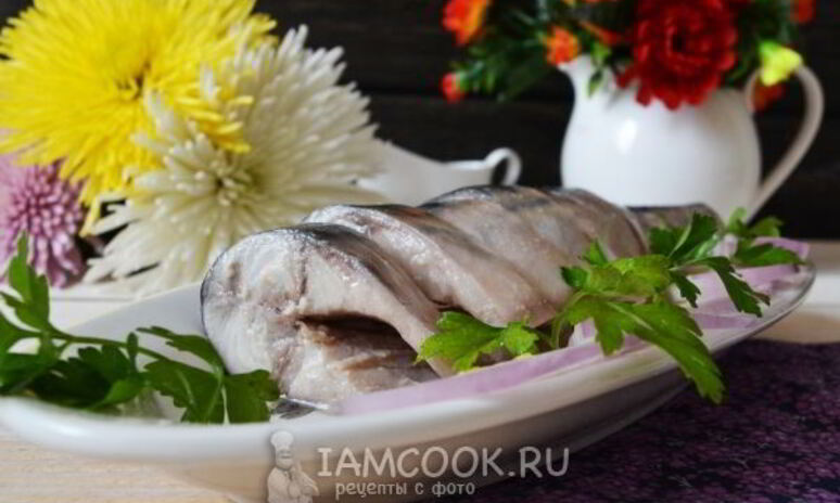 Рецепт скумбрия малосольная
