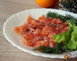 Слабосоленая форель