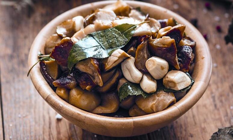 Рецепт соленые белые грибы