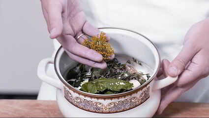 соленые белые грибы