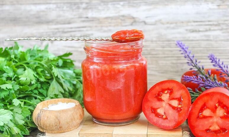Рецепт томатная паста на зиму из помидор