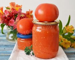 Томатный сок без стерилизации на зиму