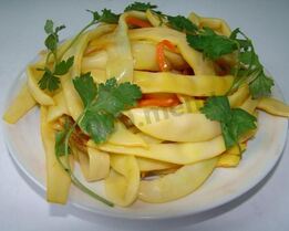 Турша из стручковой фасоли по-армянски на зиму