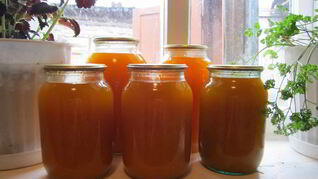 Тыквенный сок на зиму