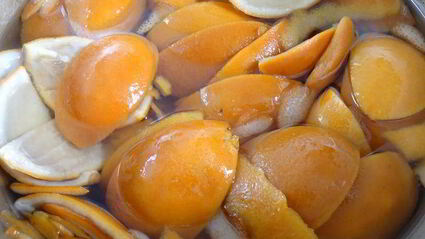 апельсиновые цукаты в сиропе