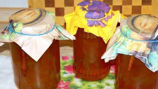 Дыневое варенье с корицей