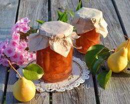 Грушевое варенье в мультиварке