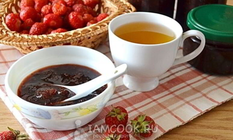 Рецепт густое варенье из клубники