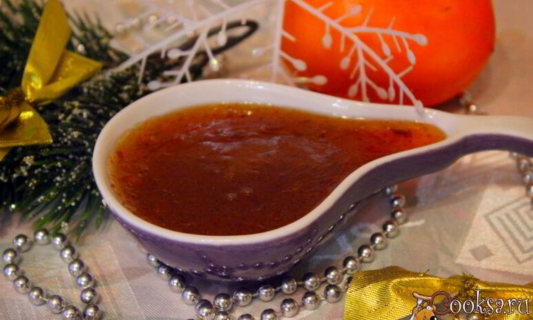 Рецепт конфитюр из хурмы