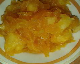 Конфитюр из тыквы с апельсином и лимоном