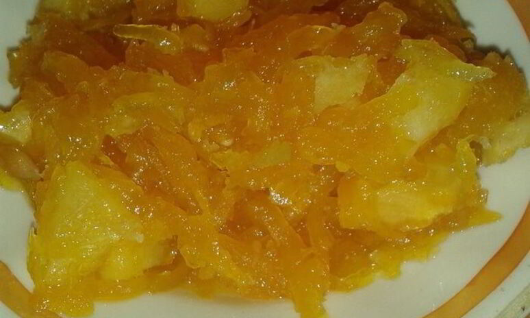 Рецепт конфитюр из тыквы с апельсином и лимоном