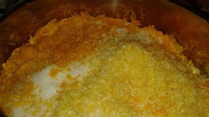 конфитюр из тыквы с апельсином и лимоном