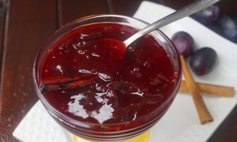 Рецепт пряное сливовое варенье