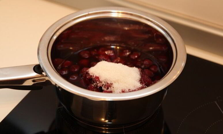 Рецепт шоколадно-вишневое варенье