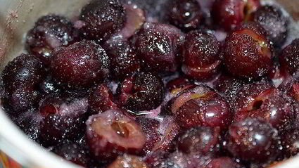 шоколадно-вишневое варенье