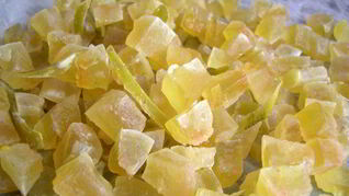 Цукаты из арбузных корок