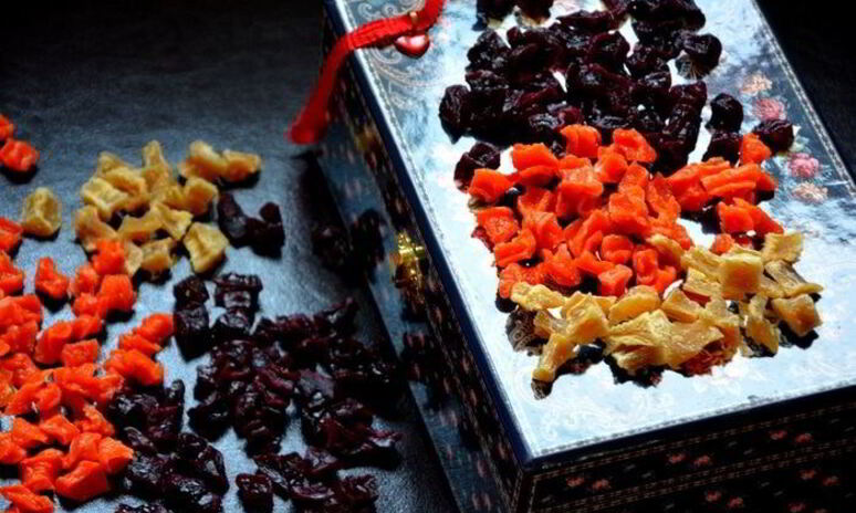 Рецепт цукаты из свеклы, моркови и имбирем