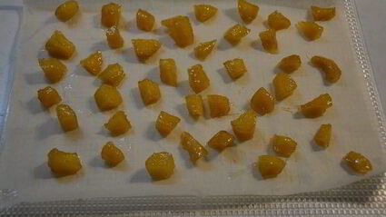 цукаты из свеклы, моркови и имбирем