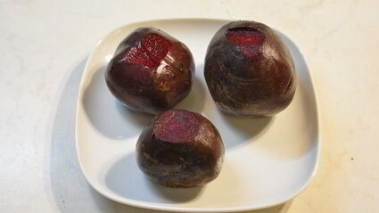 цукаты из свеклы, моркови и имбирем