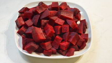 цукаты из свеклы, моркови и имбирем